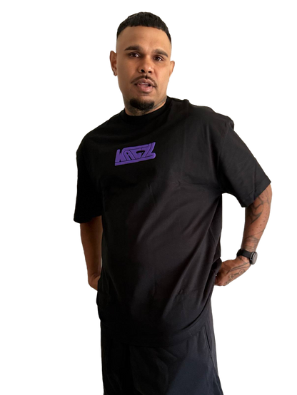 Wagyl Black Simple Tee