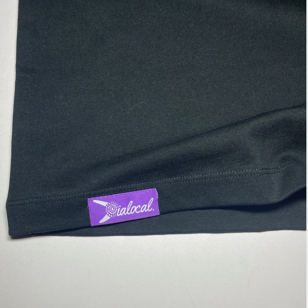 Wagyl Black Graphic Tee