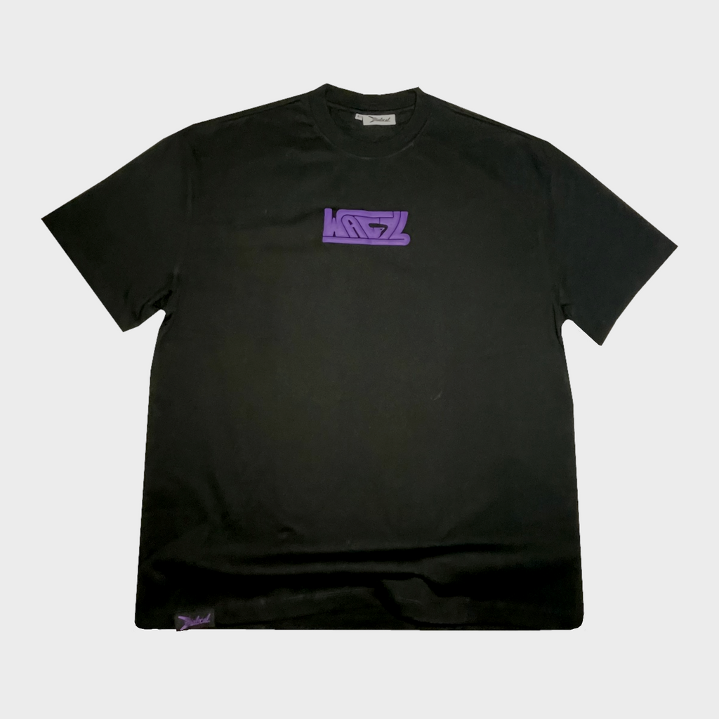 Wagyl Black Simple Tee
