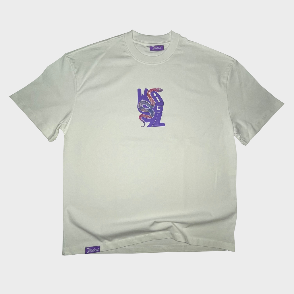 Wagyl White Graphic Tee
