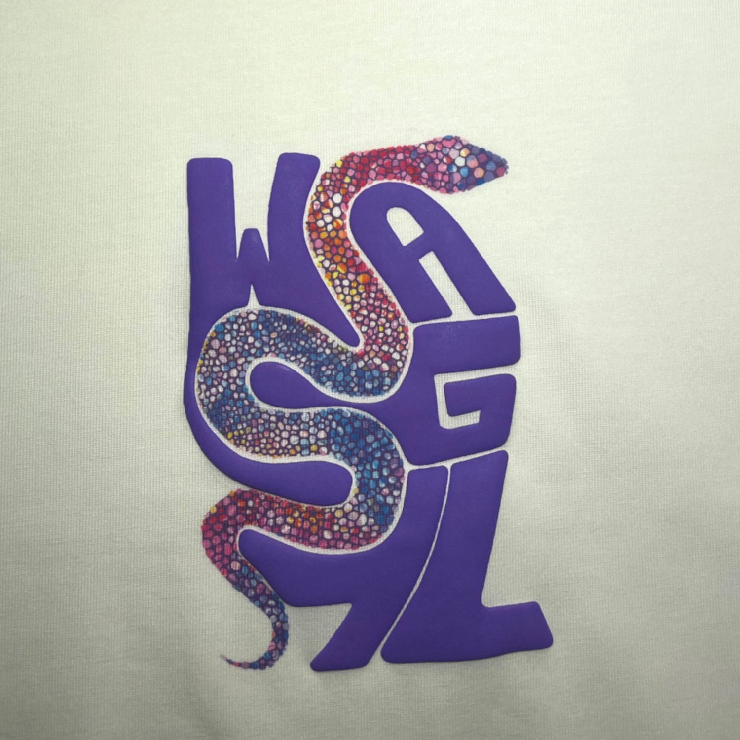 Wagyl White Graphic Tee
