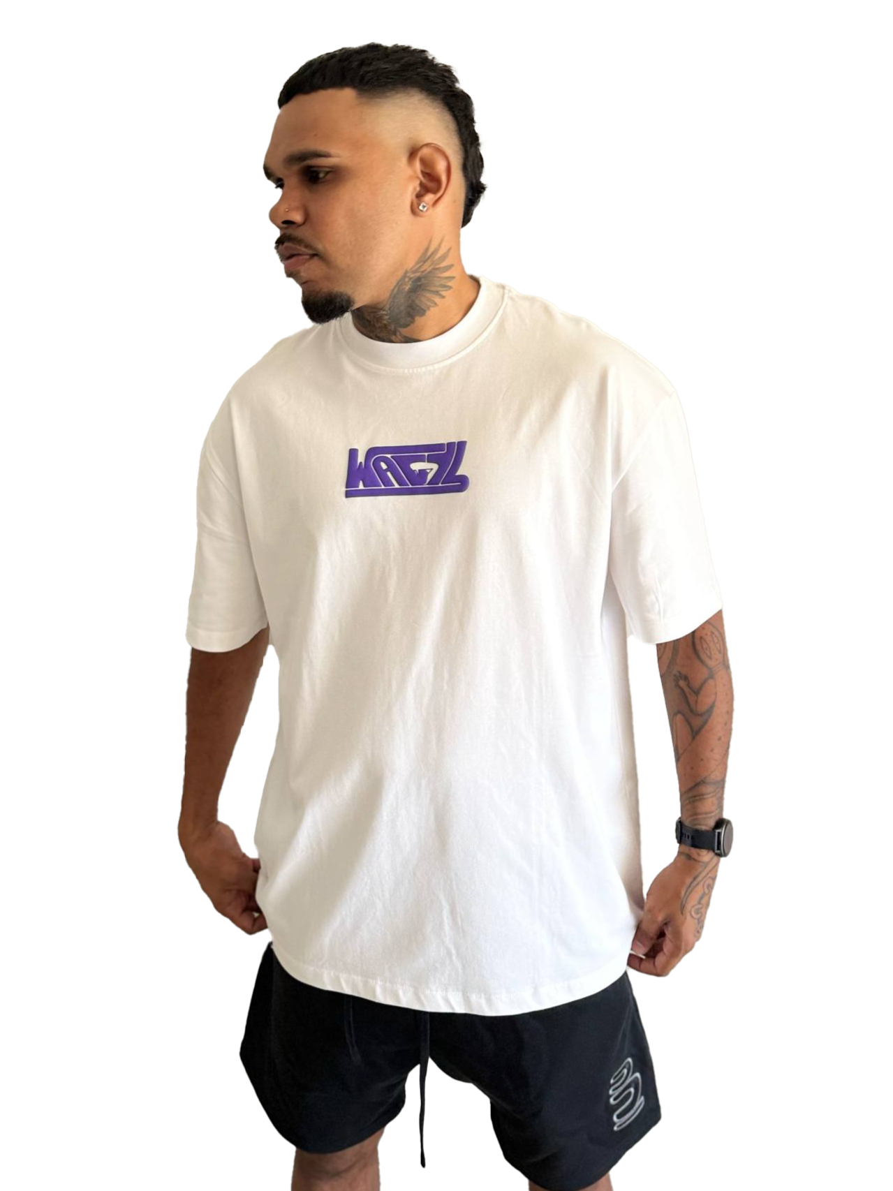 Wagyl White Simple Tee