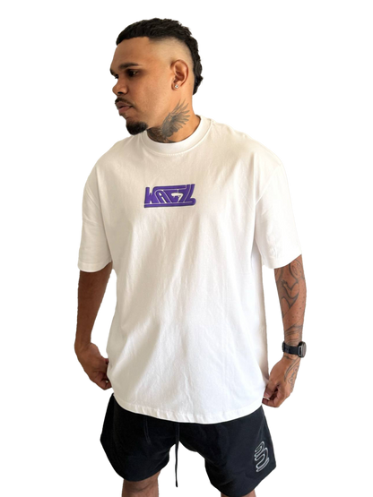 Wagyl White Simple Tee