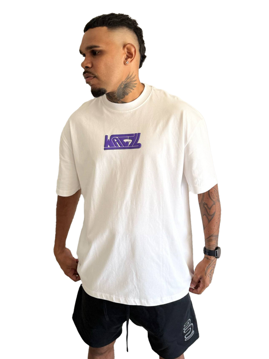 Wagyl White Simple Tee